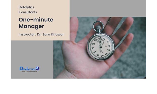 One-minute manager: