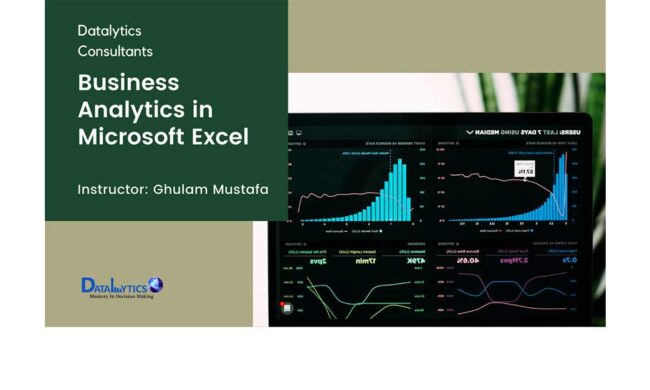 Business Analytics in Microsoft Excel: