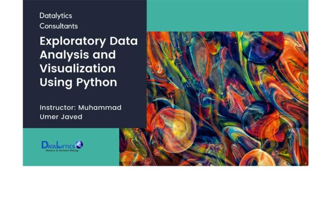 Exploratory Data Analysis and visualization using python